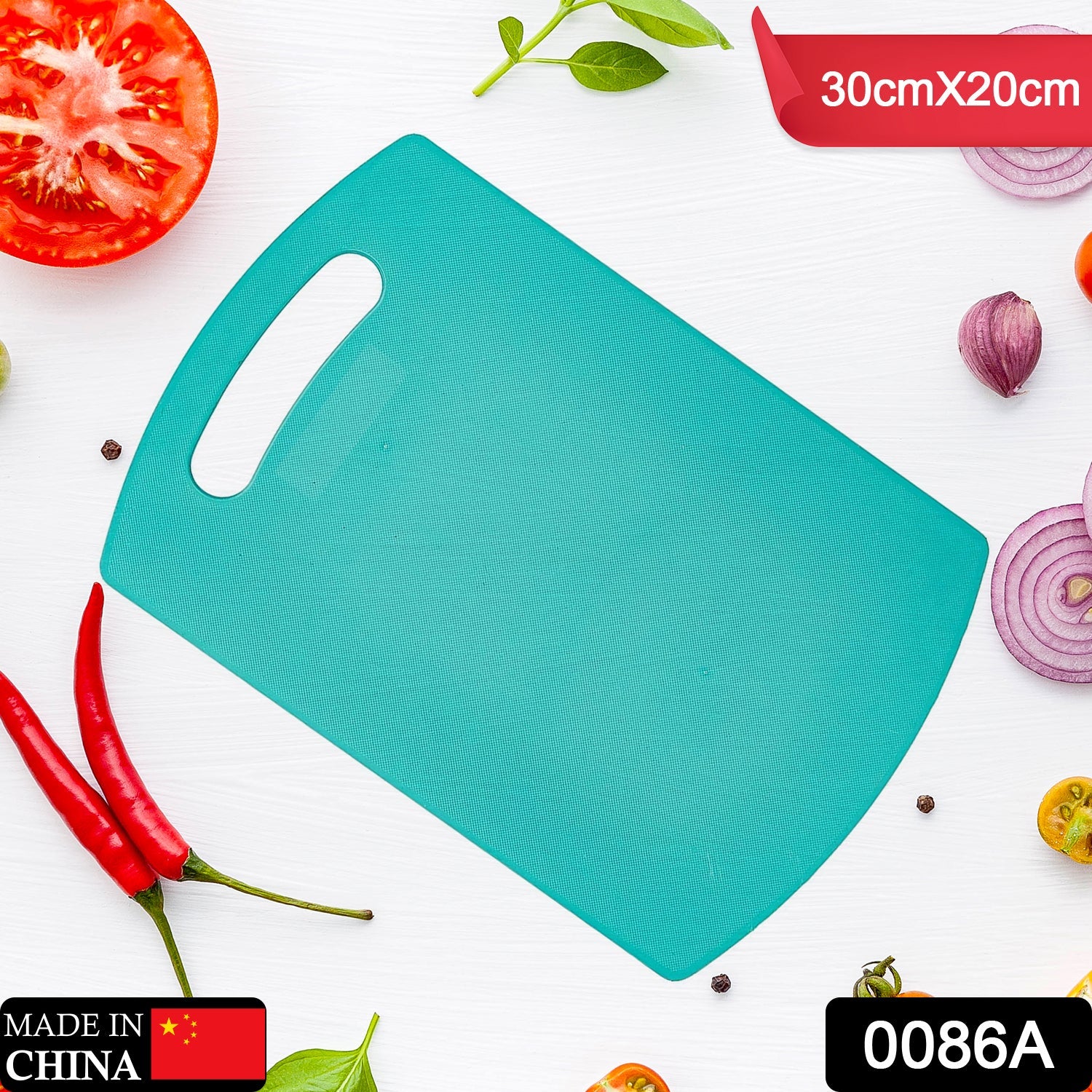 0086A Chopping Board Cutting Pad Plastic for Home and Kitchen Accessories Items Tools Gadgets for Cutting Vegetables Non Sleep Anti Skid 0086A Chopping Board Cutting Pad Plastic for Home and Kitchen Accessories Items Tools Gadgets for Cutting Vegetables Non Sleep Anti Skid